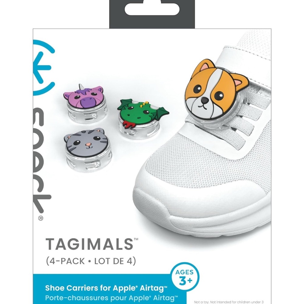 Speck Tagimals Animal Shoe Charms for AirTag